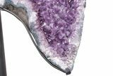 Purple Amethyst Wings on Metal Stand - Large Points #209257-6